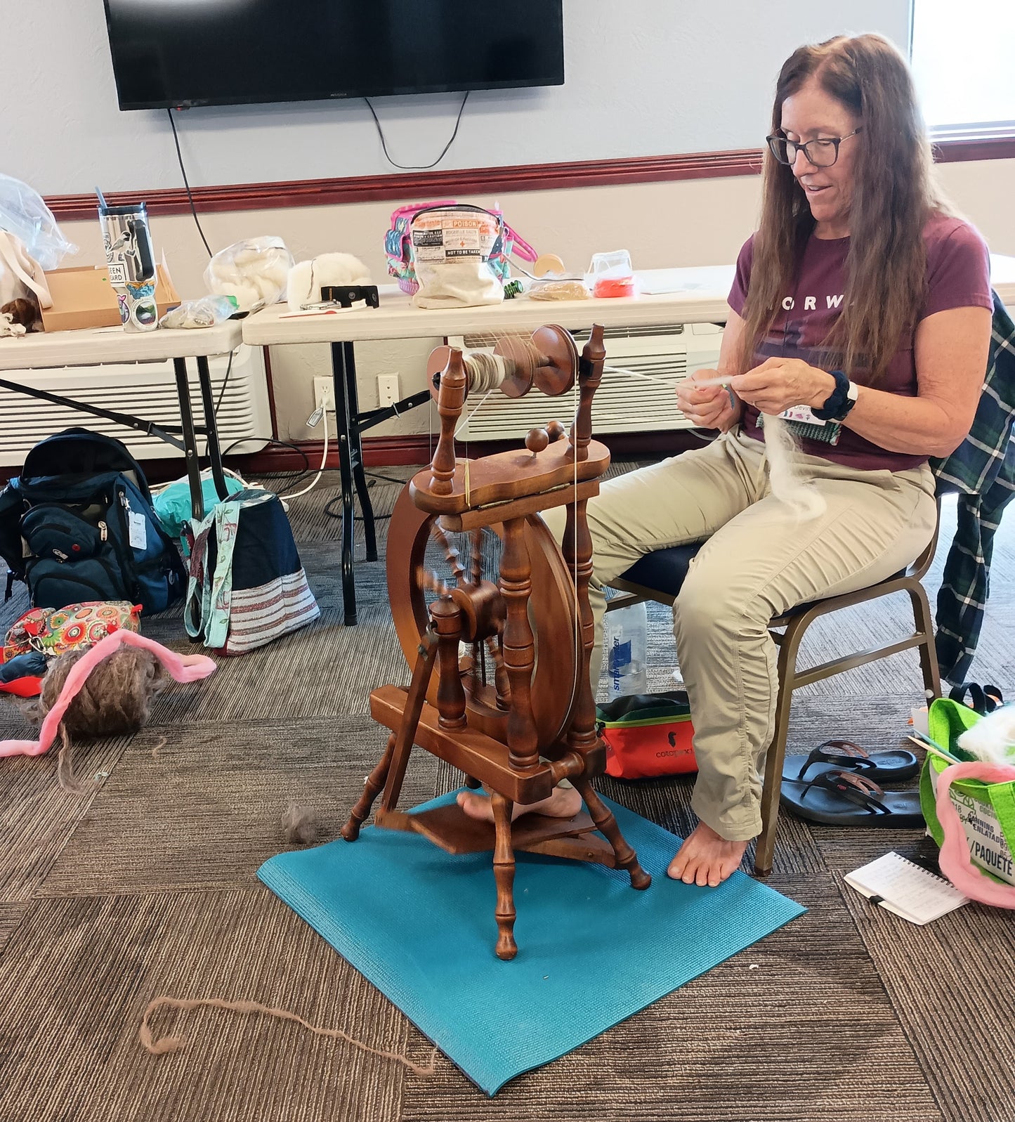 Beginning Spinning Wheel - with Sylvia Smith