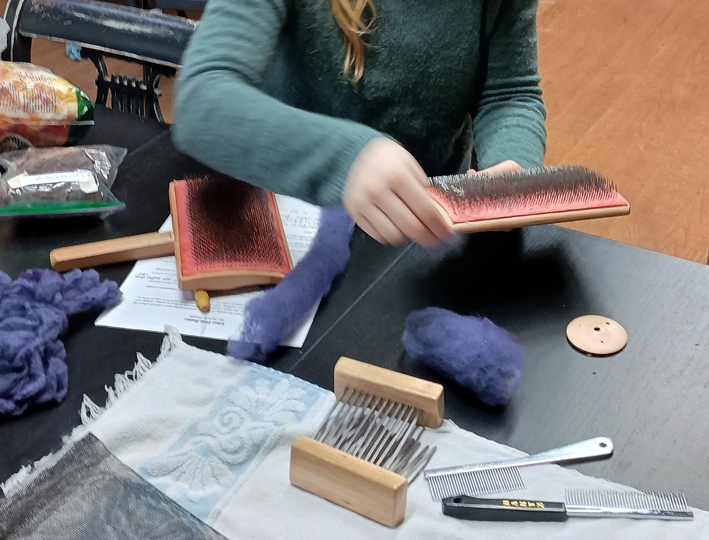 Fiber Blending Tools and Techniques - with Sylvia Smith