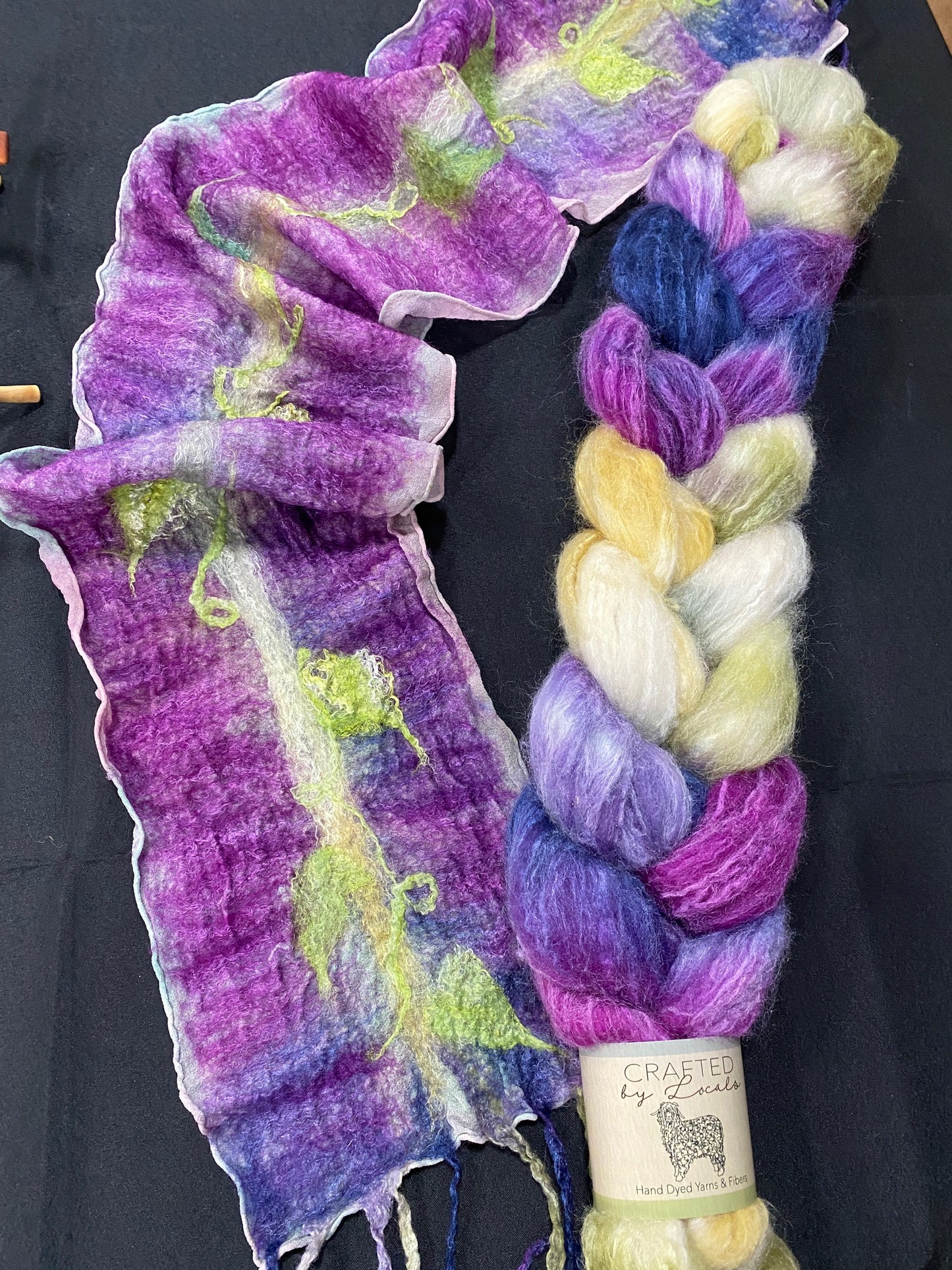 Dyeing to Nuno Felt - Anna Anderson