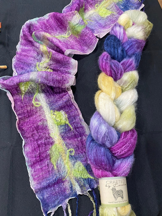 Dyeing to Nuno Felt - Anna Anderson