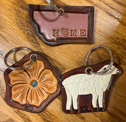 Leather Key Chain